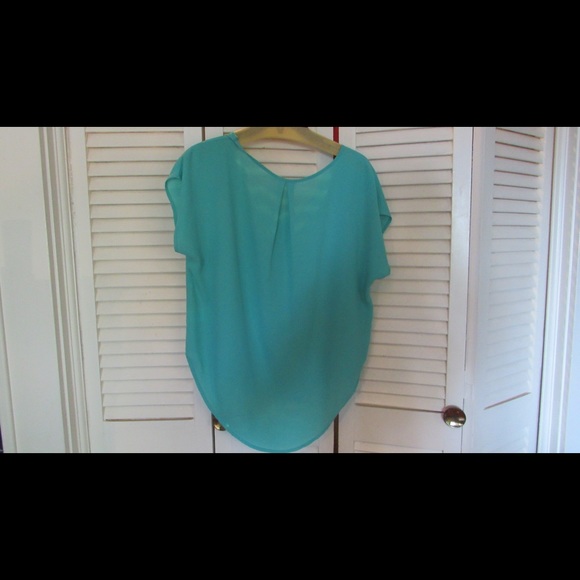 Lush teal blouse - Picture 3 of 3